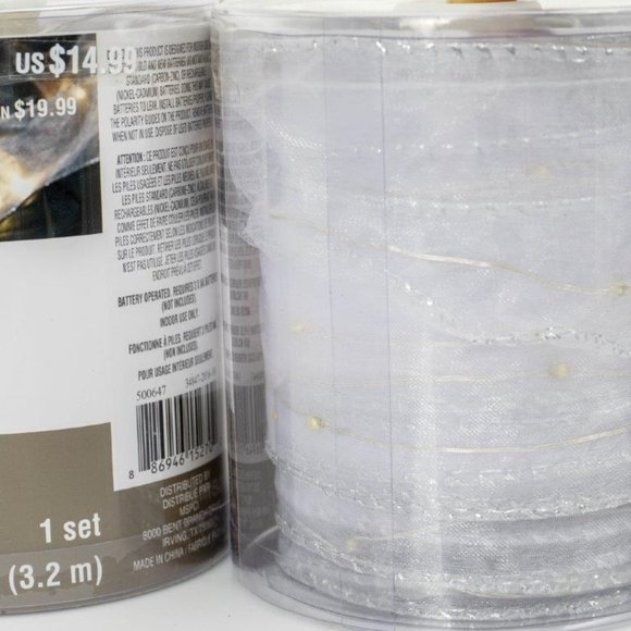 NWT Amscan Shimmer LED lights - ribbon -  3 rolls - Picture 3 of 7